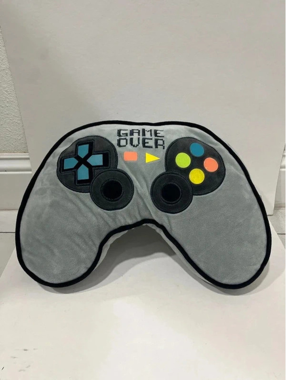 Game over plush pillow controller